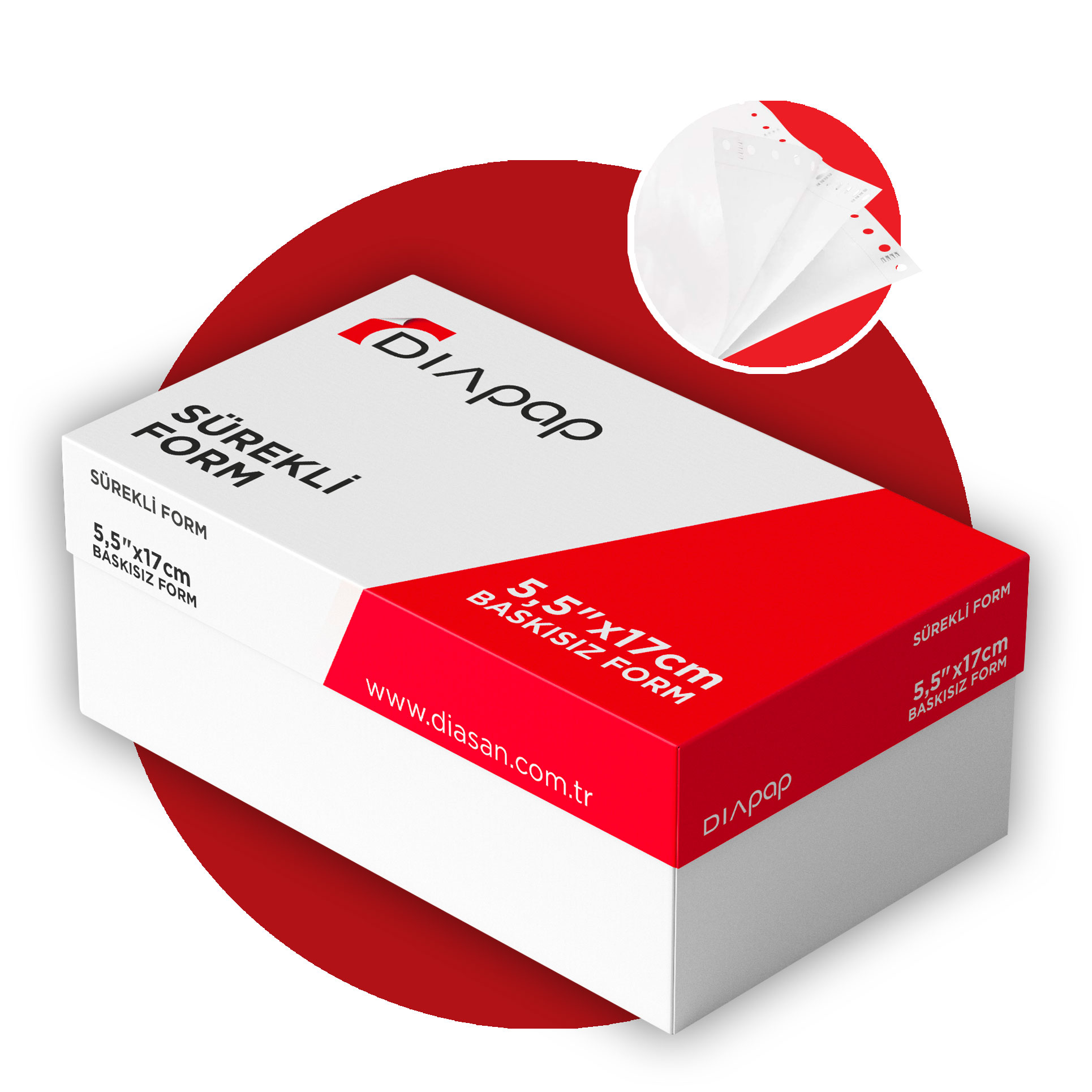 Weigh-Bridge Receipt 5,5''x17cm 3 Copies